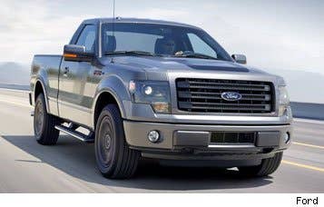 Two major American truck brands, Ford and Ram, recently announced two V-6 powered trucks that are both big on power and big on fuel economy, even though their engines are smaller than the standard V8 engine. The new introductions offer new evidence that downsizing isn't such a bad thing, even under the engine bays of large pickup trucks.  Ford's new 2014 F-150 Tremor is a short-cab, short-bed"sport truck" with menacing styling and a leather-lined interior. It is Ford's first such truck with its acclaimed Ecoboost V-6, and promises strong performance in spite of not having a traditional V-8 under the hood.  Chrysler Corp.'s Ram division announced that its award-winning Ram light-duty pickup will be offered for 2014 with its much-anticipated new 3.0-liter"Ecodiesel" V-6. Ram's current 3.6-liter gasoline-powered V-6 is already America's most fuel-efficient full-size pickup, and the new turbo-diesel promises to deliver even better fuel economy and considerably more torque to boot.  Both products show how engine downsizing can look sexy and feel strong without a fuel-swilling V-8. Read on to get the skinny on the trucks that could make truck customers' collective mouths water from Seattle to South Beach when they hit the market this fall.