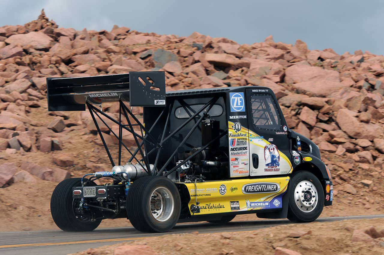 Mike Ryan's Freightliner Cascadia Pikes Peak Special