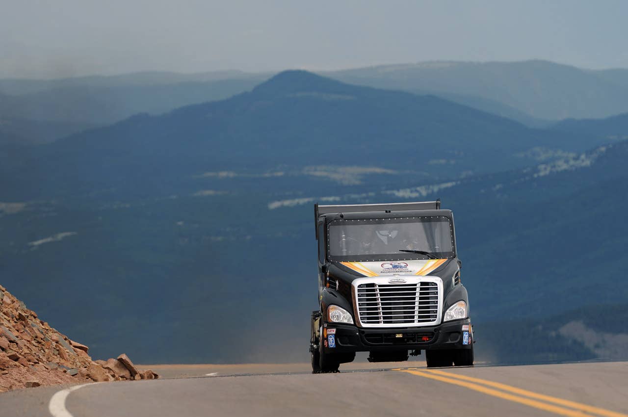 Mike Ryan's Freightliner Cascadia Pikes Peak Special