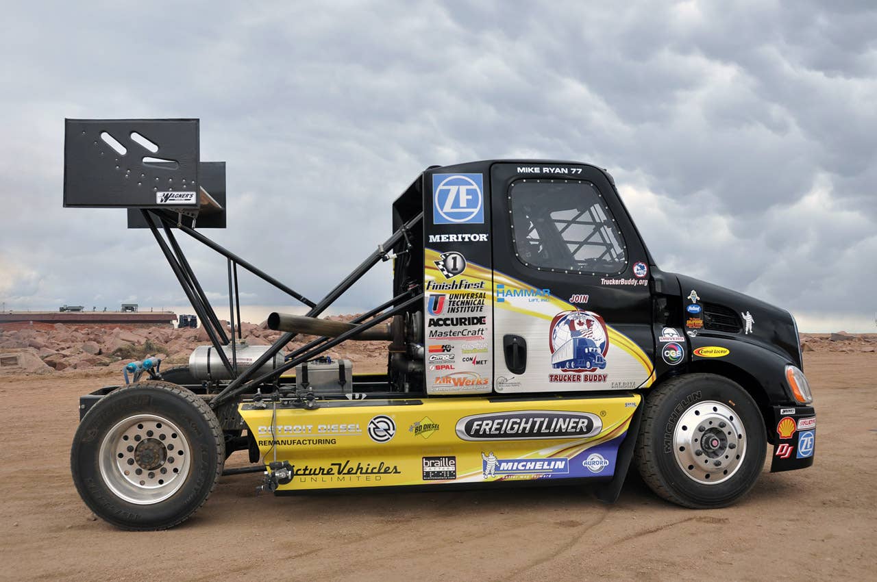 Mike Ryan's Freightliner Cascadia Pikes Peak Special