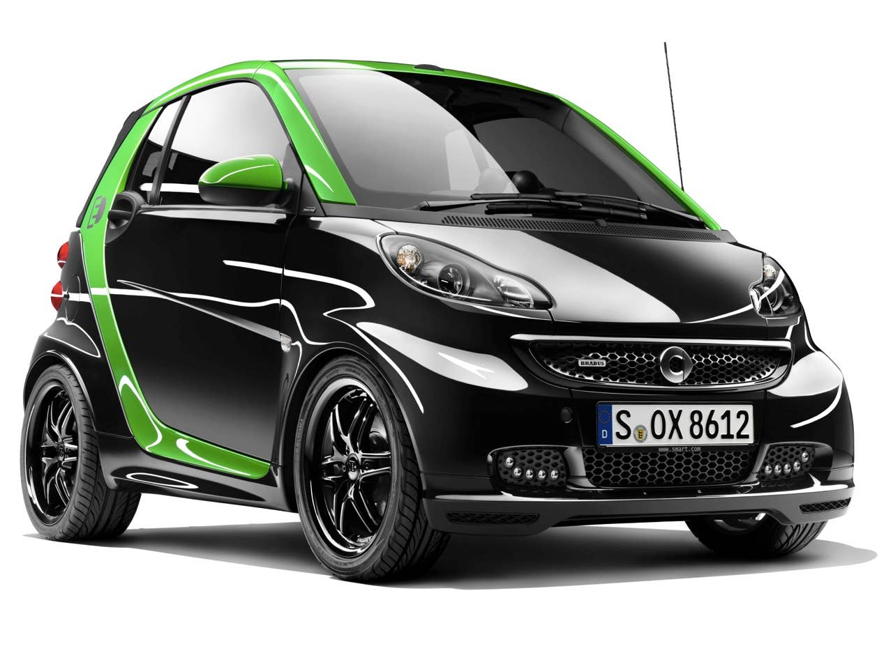 smart Brabus electric drive 2012