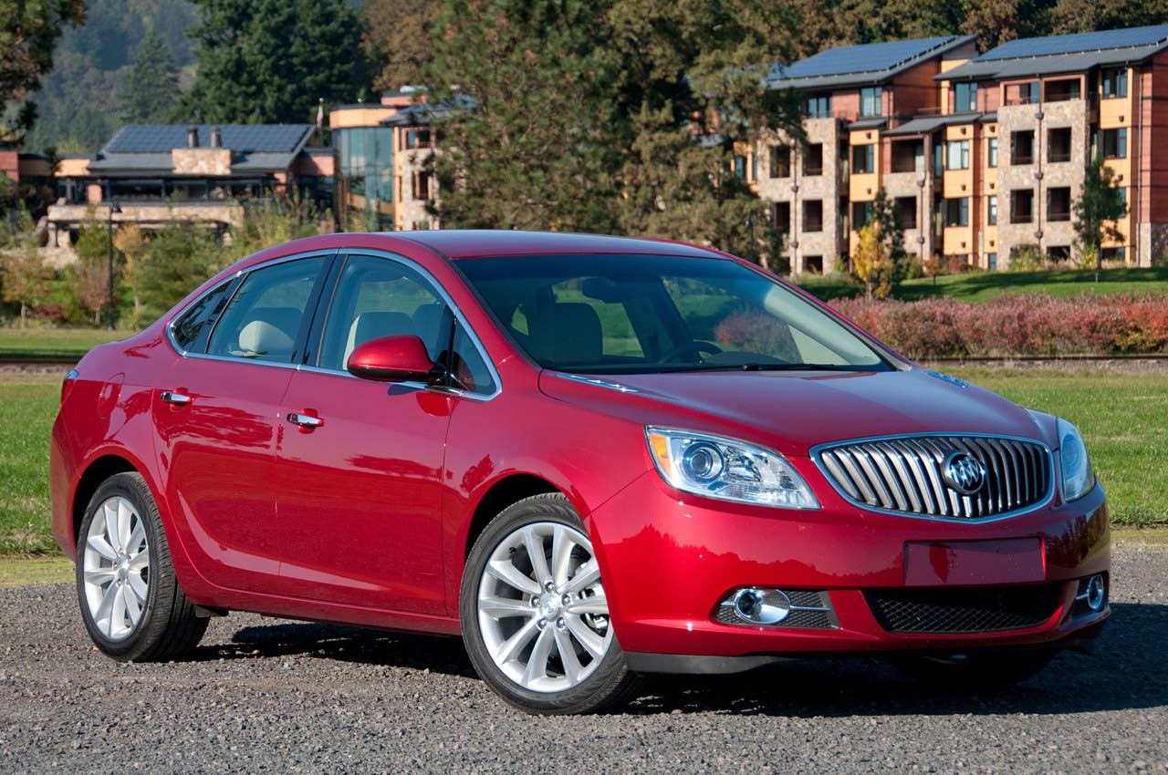 2012 Buick Verano front 3/4 view