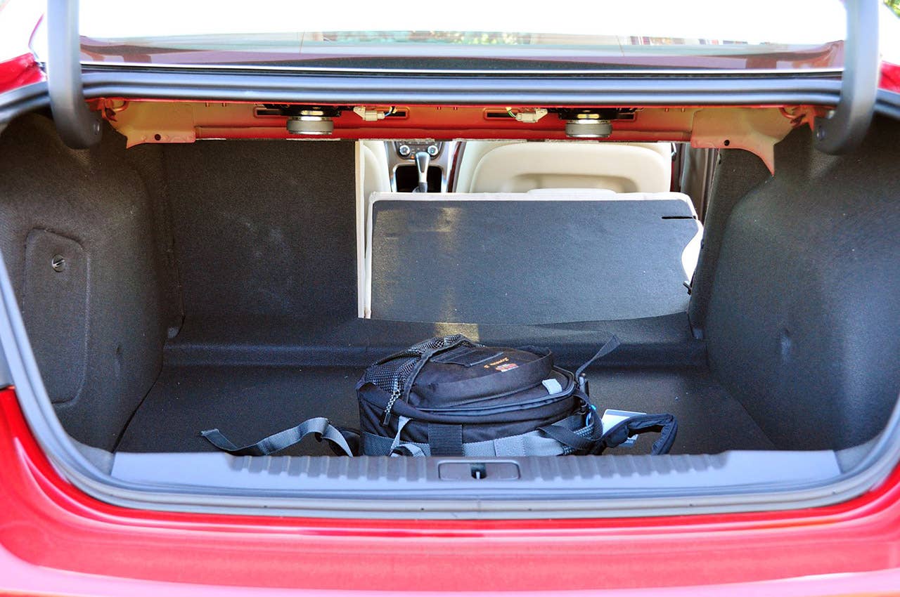 2012 Buick Verano trunk