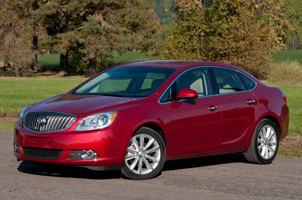 2012 Buick Verano front 3/4 view