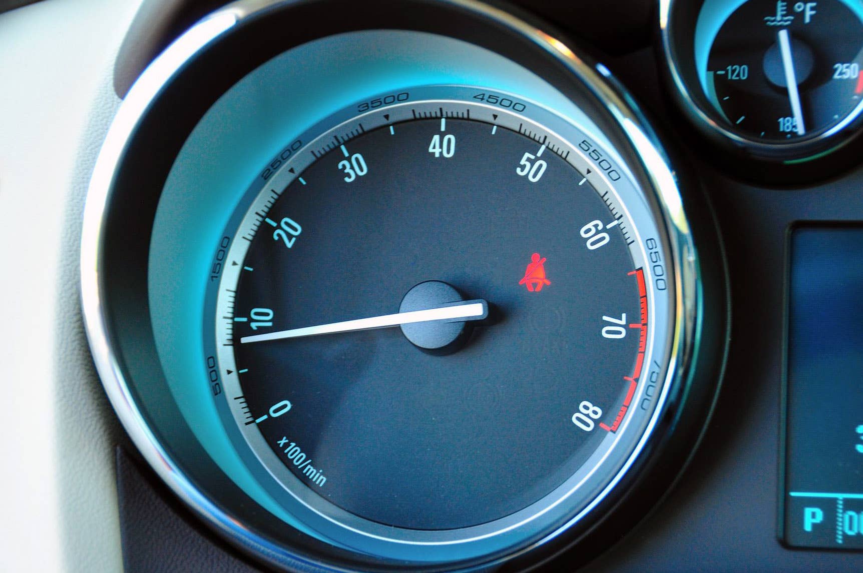 2012 Buick Verano tachometer