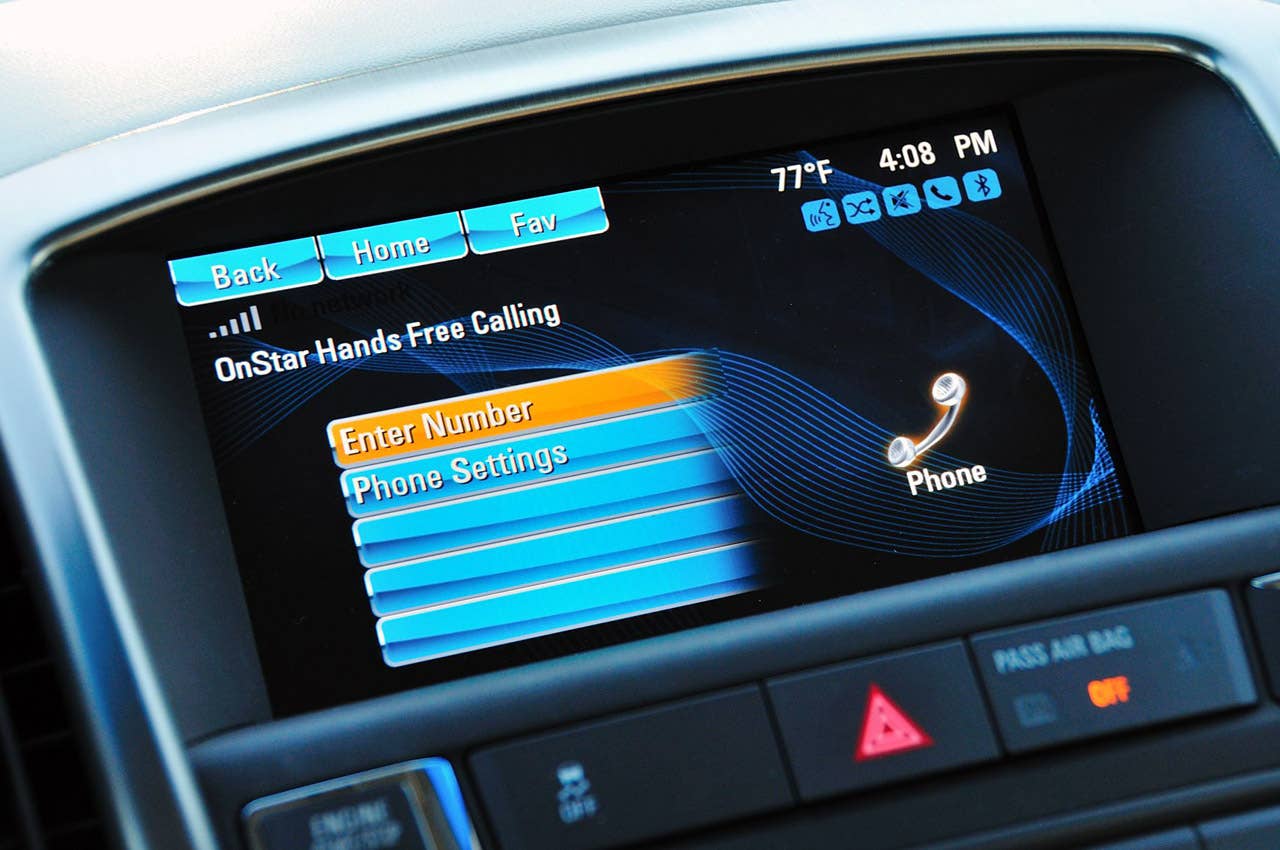 2012 Buick Verano multimedia system