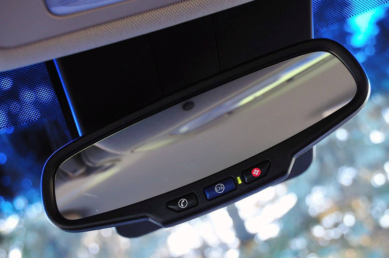 2012 Buick Verano rear view mirror