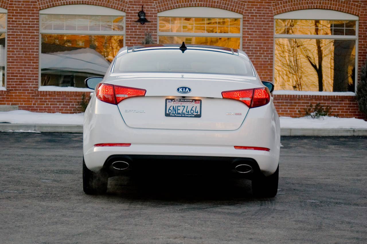 2011 Kia Optima EX rear view