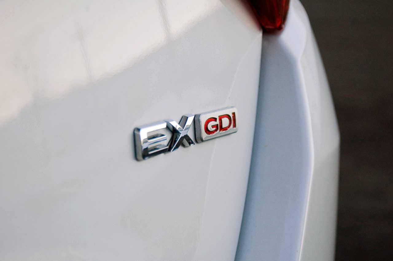 2011 Kia Optima EX badge