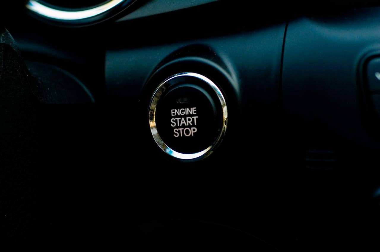 2011 Kia Optima EX start button