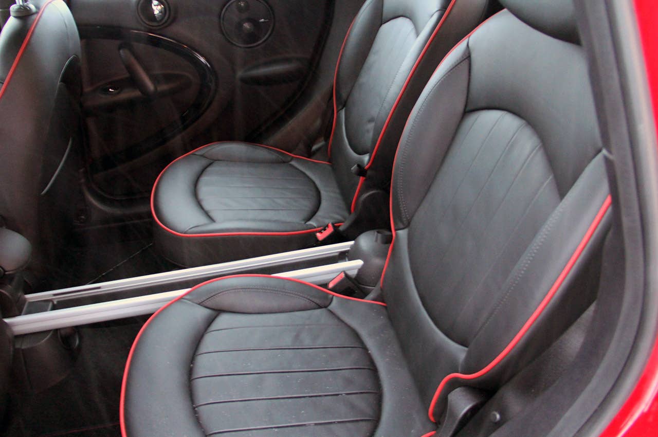 2012 Mini Countryman Cooper S John Cooper Works rear seats