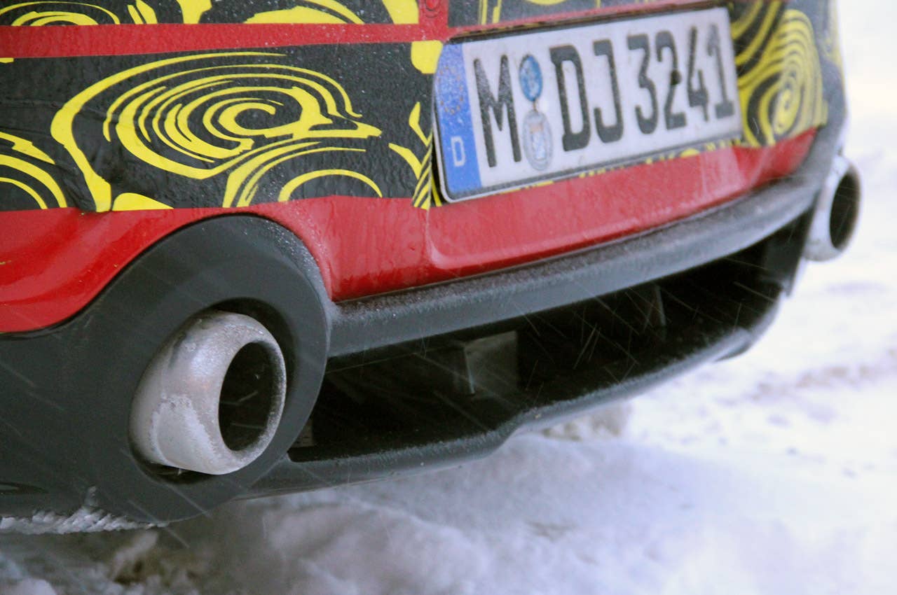 2012 Mini Countryman Cooper S John Cooper Works rear fascia