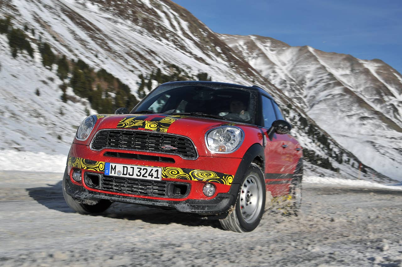 2012 Mini Countryman Cooper S John Cooper Works driving