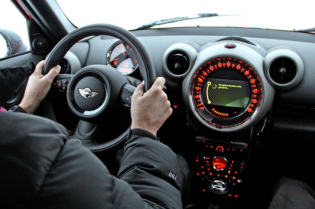 2012 Mini Countryman Cooper S John Cooper Works interior