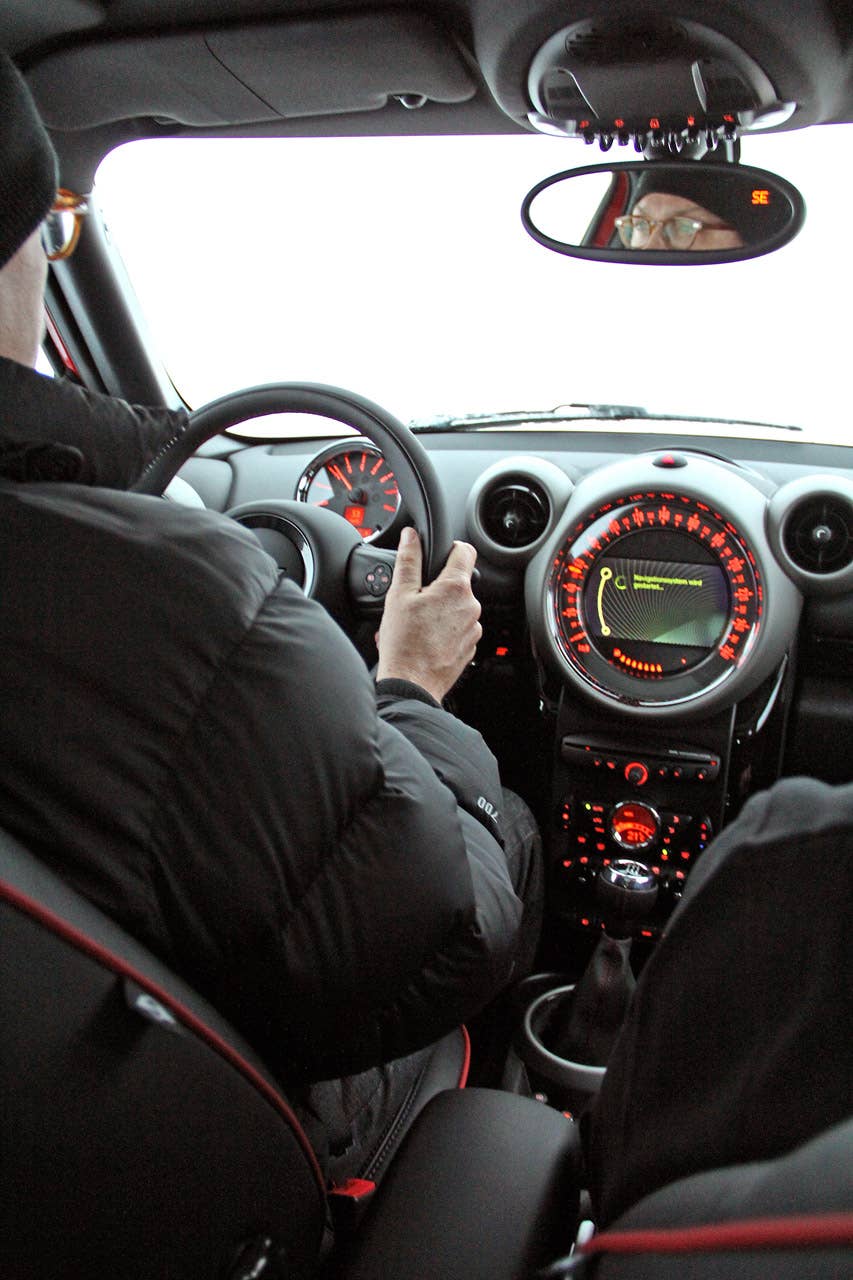 2012 Mini Countryman Cooper S John Cooper Works interior