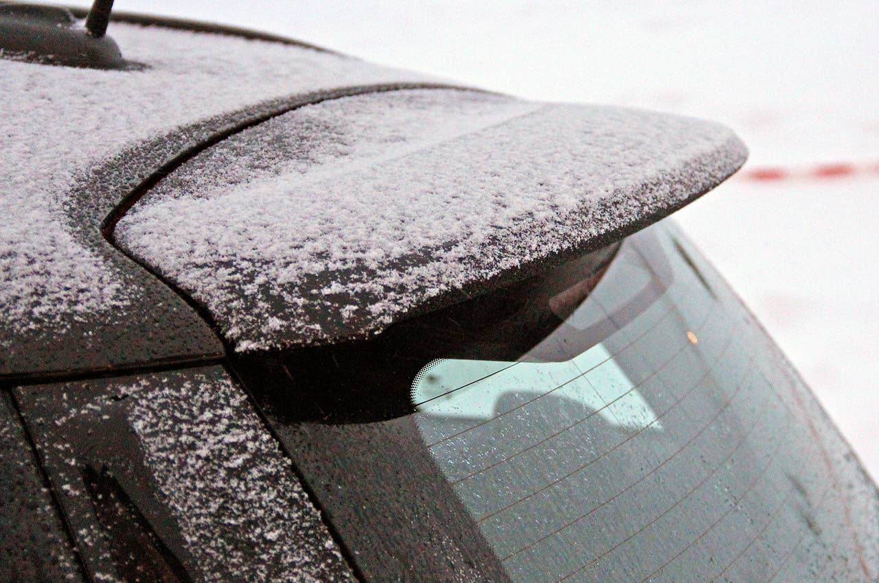 2012 Mini Countryman Cooper S John Cooper Works roof spoiler