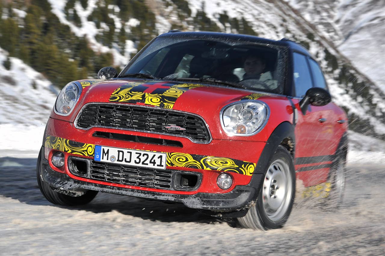 2012 Mini Countryman Cooper S John Cooper Works driving