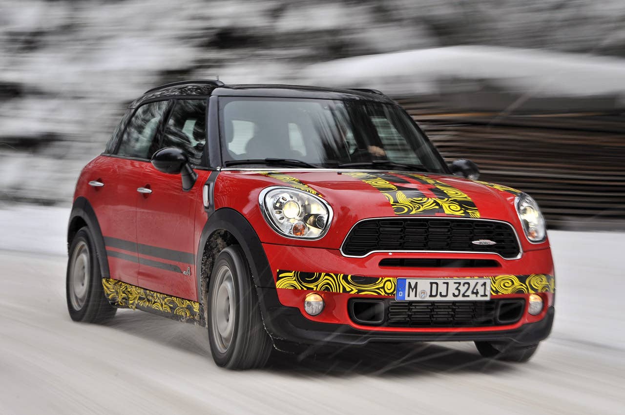 2012 Mini Countryman Cooper S John Cooper Works driving