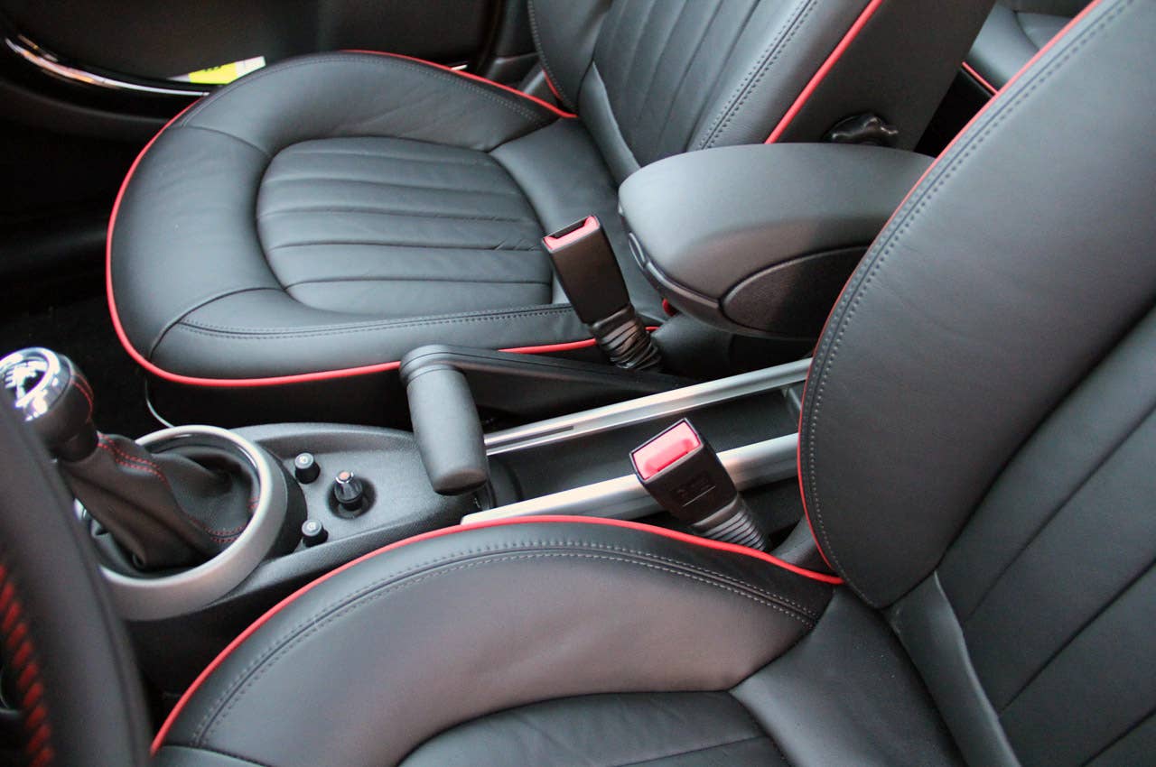 2012 Mini Countryman Cooper S John Cooper Works front seats