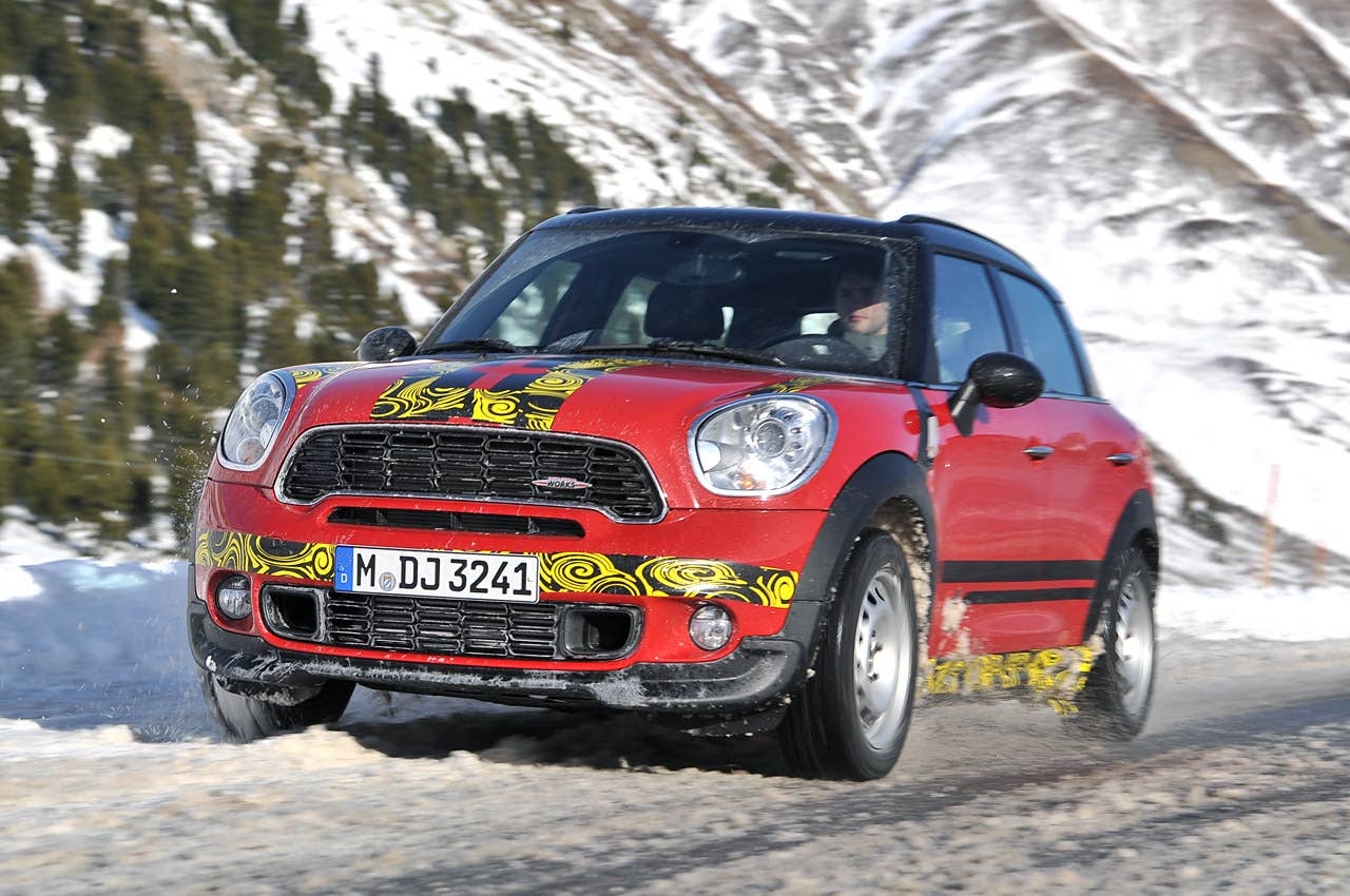 2012 Mini Countryman Cooper S John Cooper Works driving