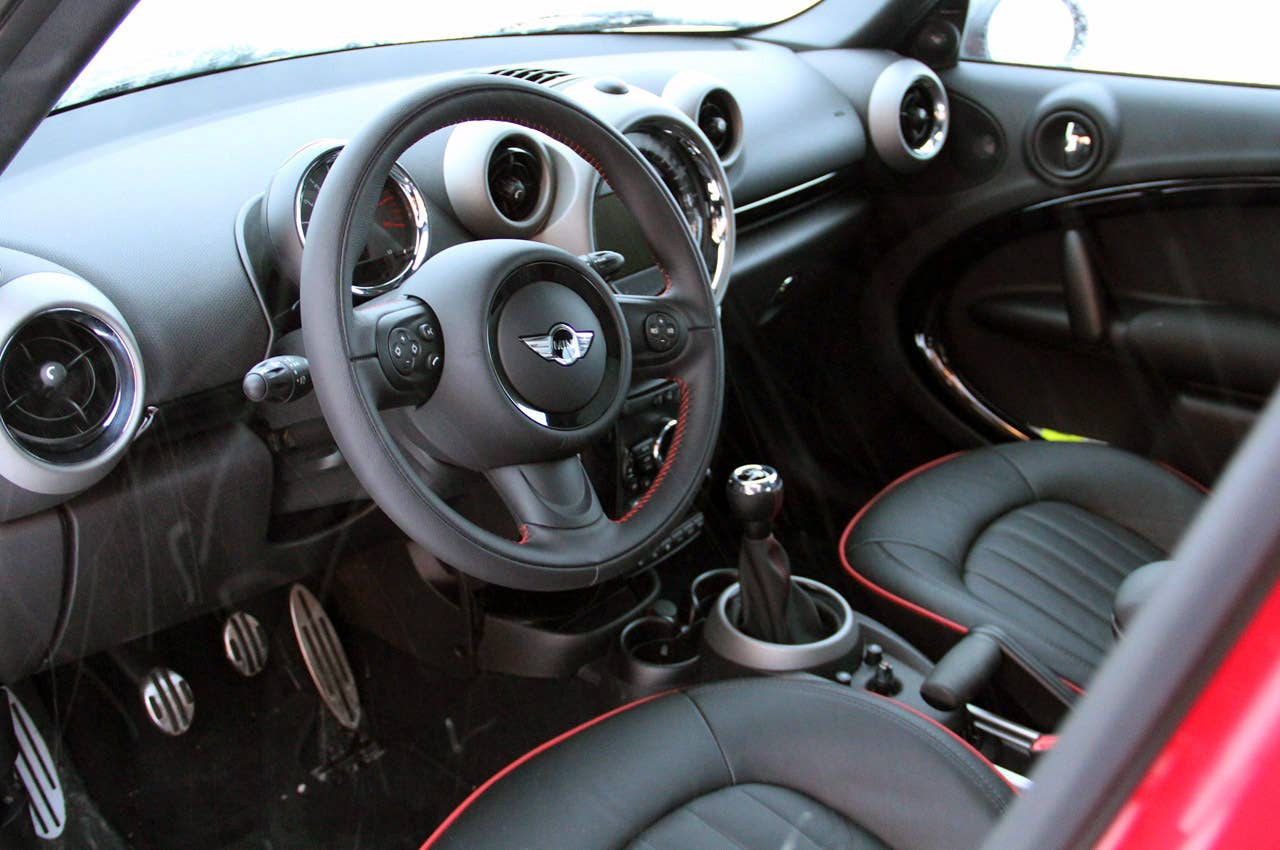 2012 Mini Countryman Cooper S John Cooper Works interior