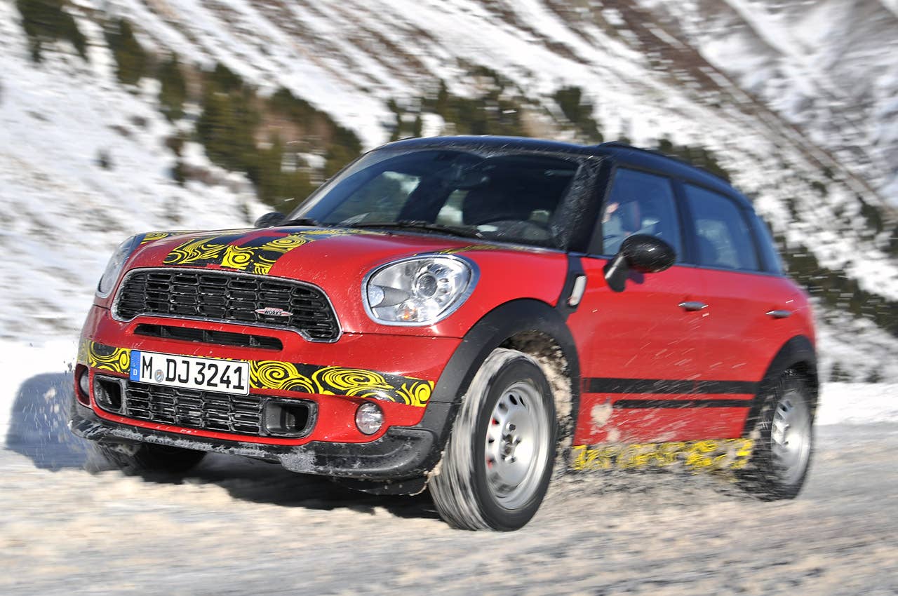 2012 Mini Countryman Cooper S John Cooper Works driving