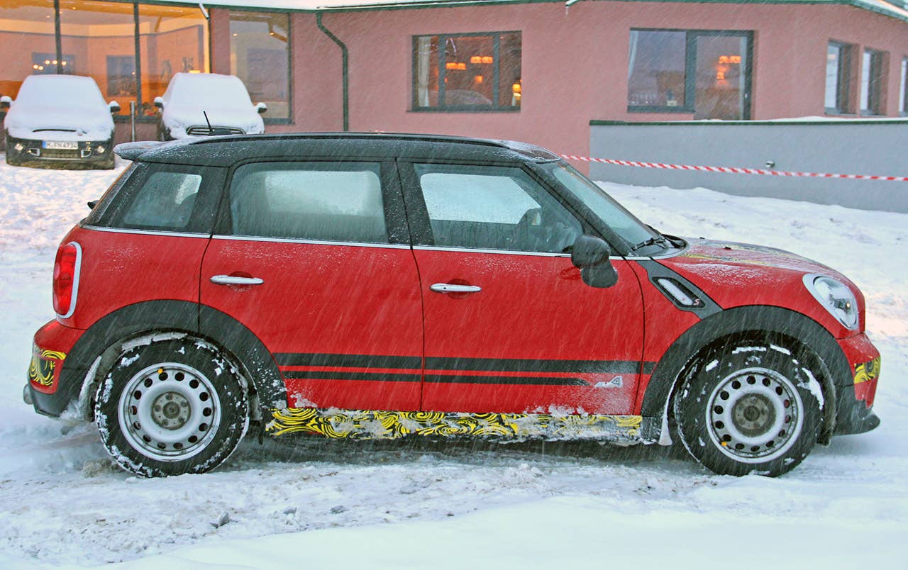 2012 Mini Countryman Cooper S John Cooper Works side view