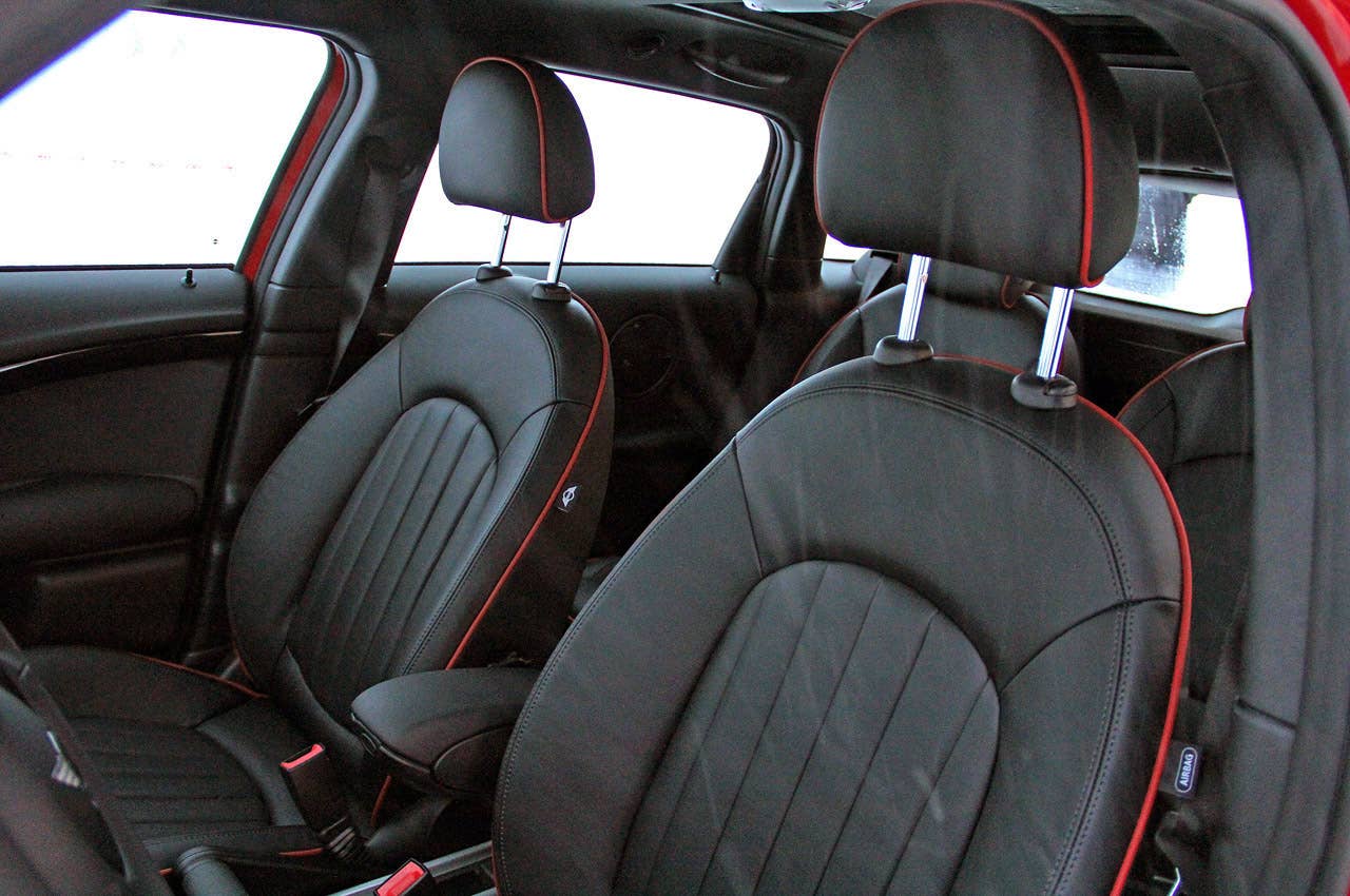 2012 Mini Countryman Cooper S John Cooper Works front seats