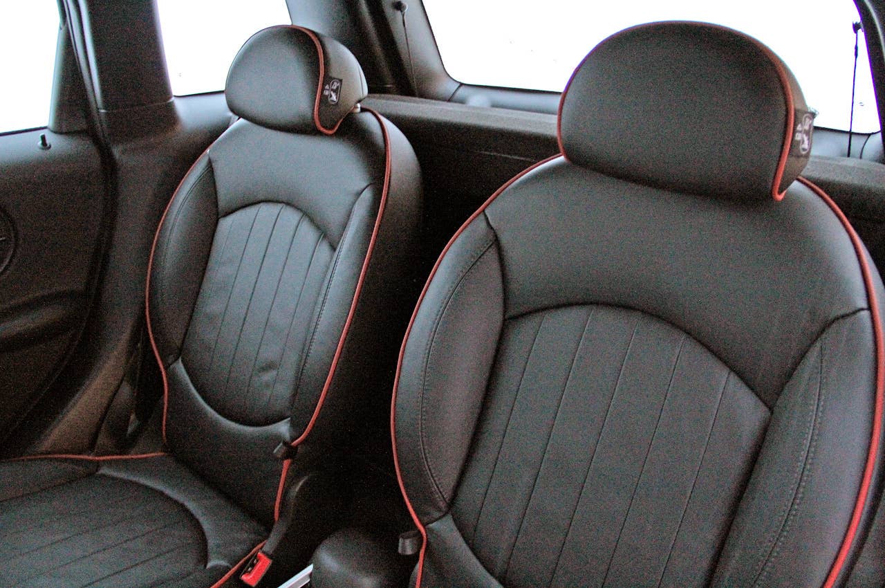 2012 Mini Countryman Cooper S John Cooper Works rear seats