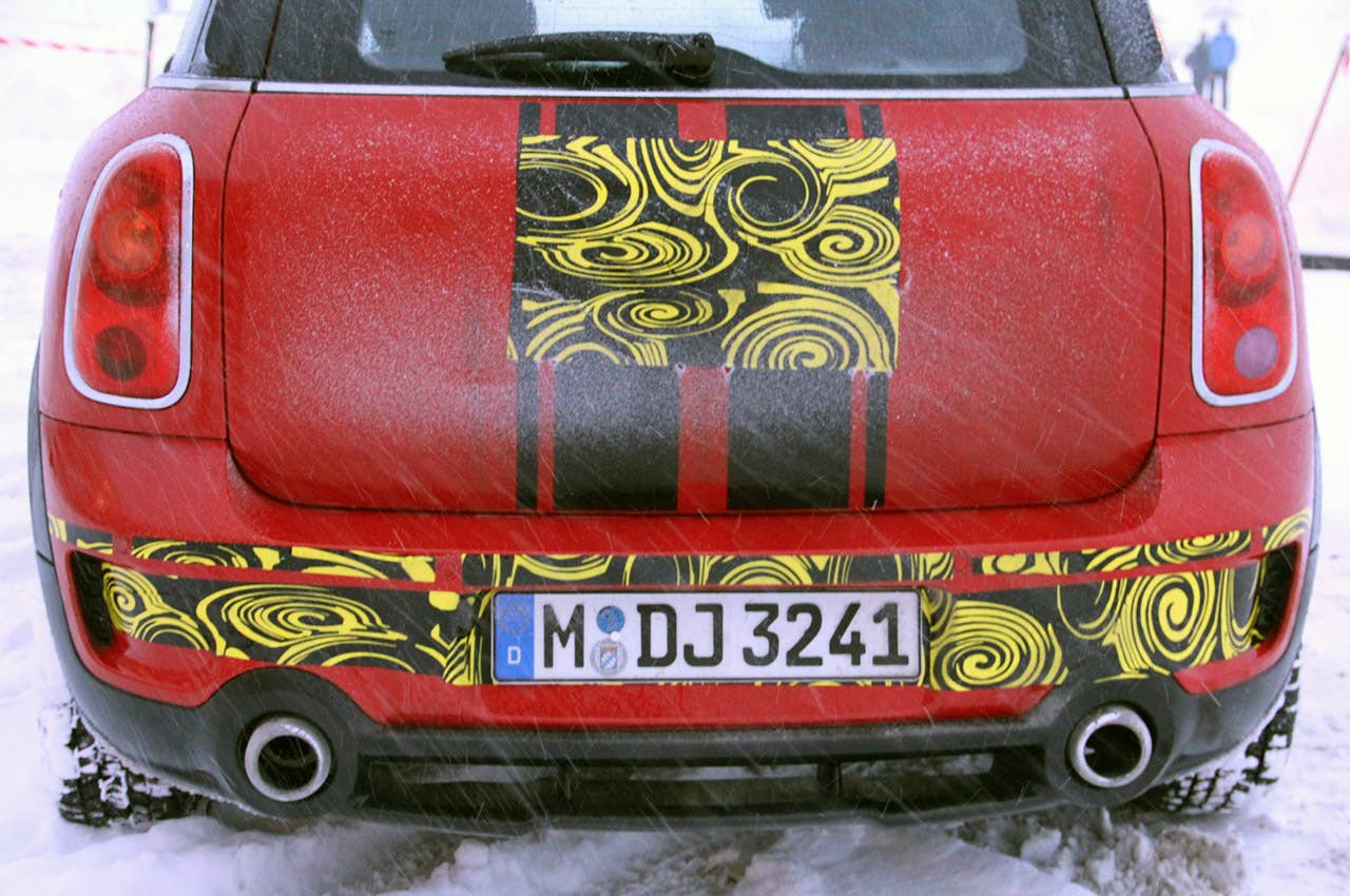 2012 Mini Countryman Cooper S John Cooper Works rear detail