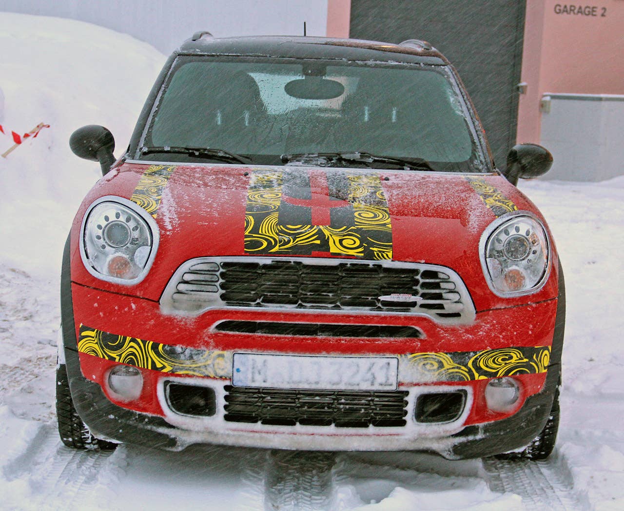 2012 Mini Countryman Cooper S John Cooper Works front view