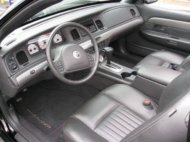 Mercury Marauder Convertible Concept interior