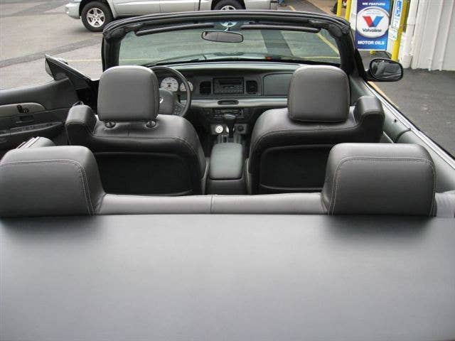 Mercury Marauder Convertible Concept interior
