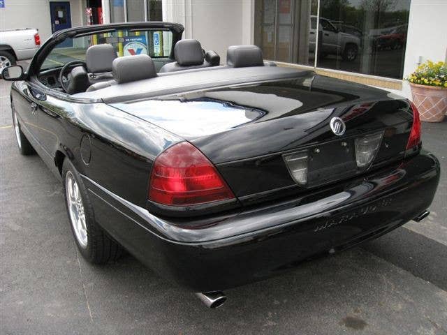 Mercury Marauder Convertible Concept rear 3/4