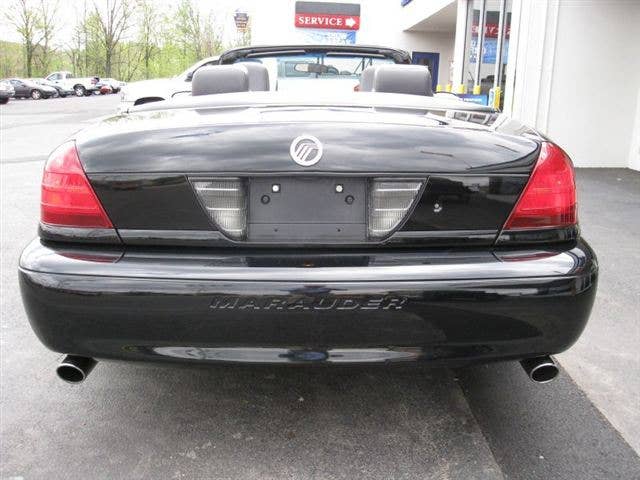 Mercury Marauder Convertible Concept rear