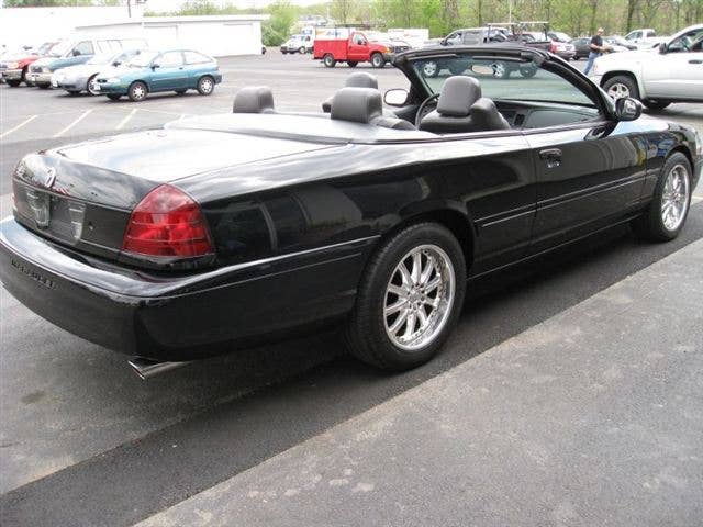 Mercury Marauder Convertible Concept rear 3/4