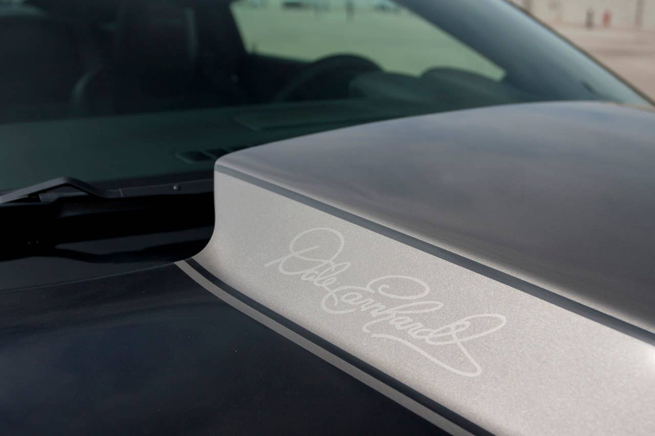 Dale Earnhardt Chevrolet Intimidator Camaro cowl graphic