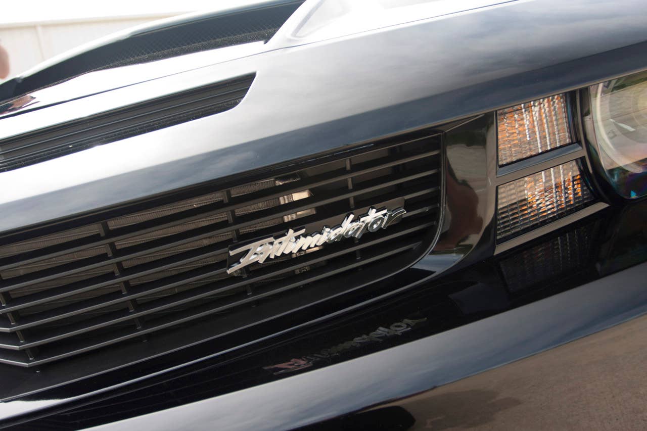 Dale Earnhardt Chevrolet Intimidator Camaro grille emblem