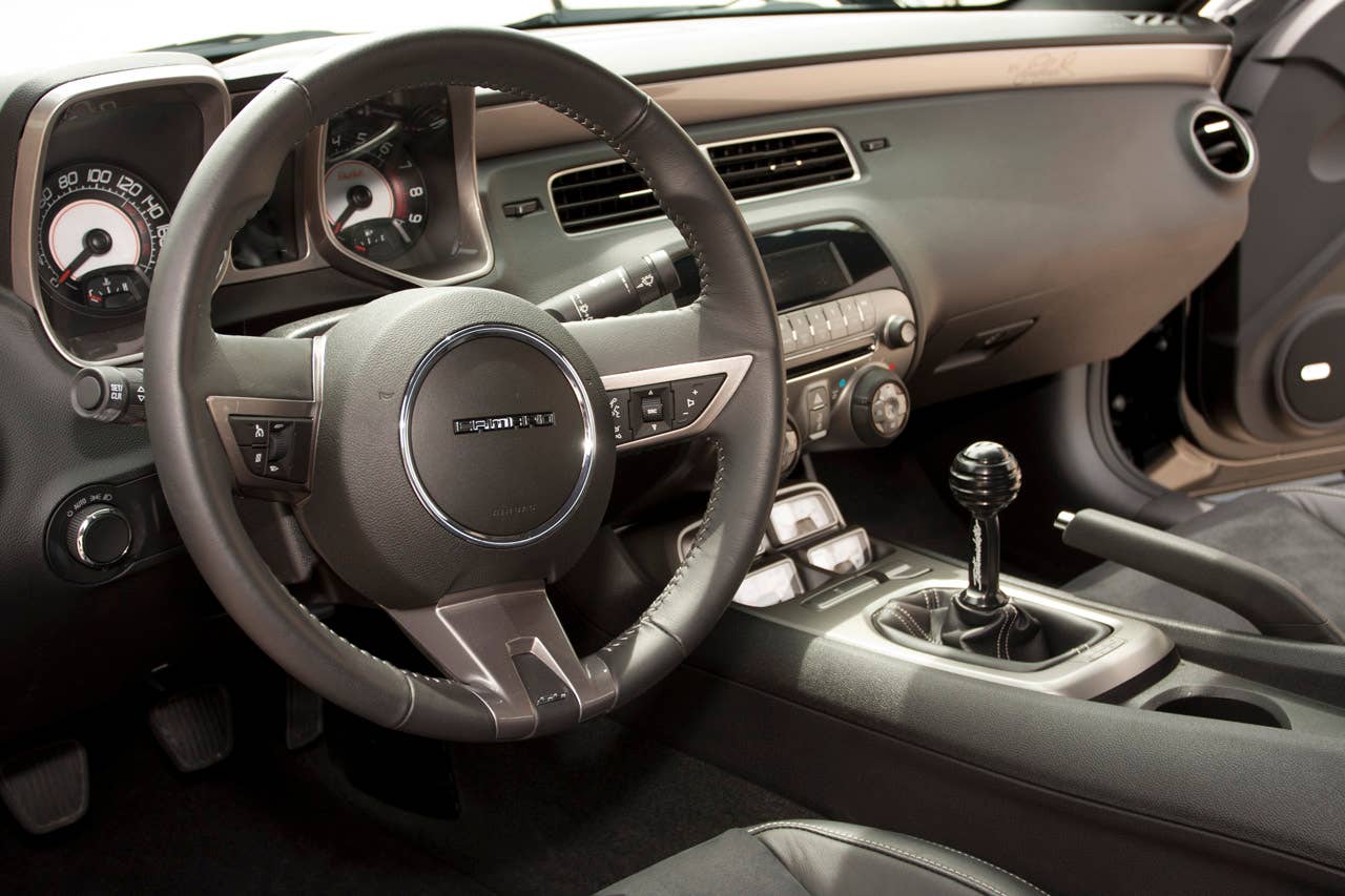 Dale Earnhardt Chevrolet Intimidator Camaro interior