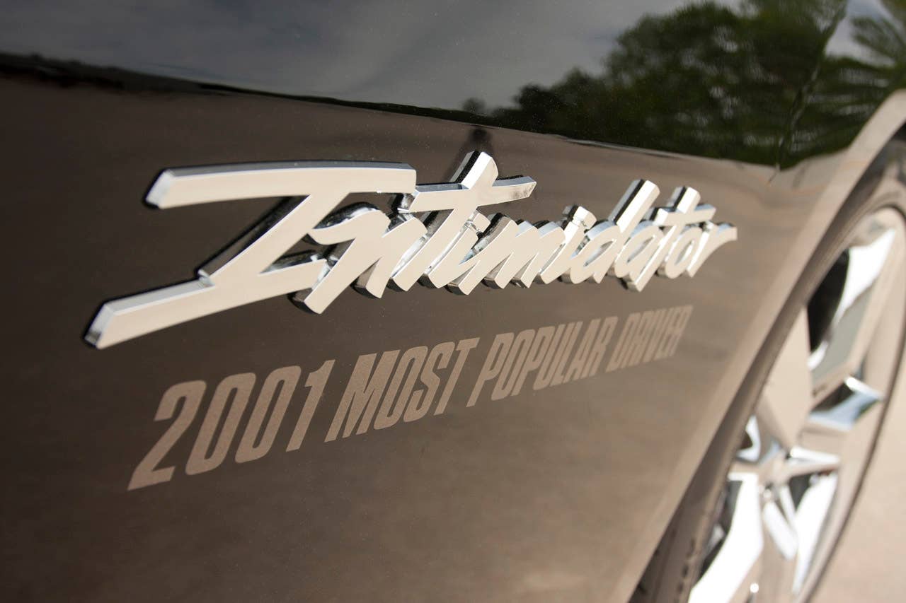Dale Earnhardt Chevrolet Intimidator Camaro fender graphic