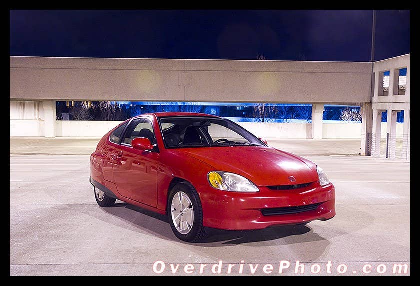 Honda Insight with K20A2 Swap front 3/4