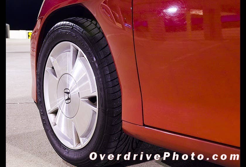 Honda Insight with K20A2 Swap tires