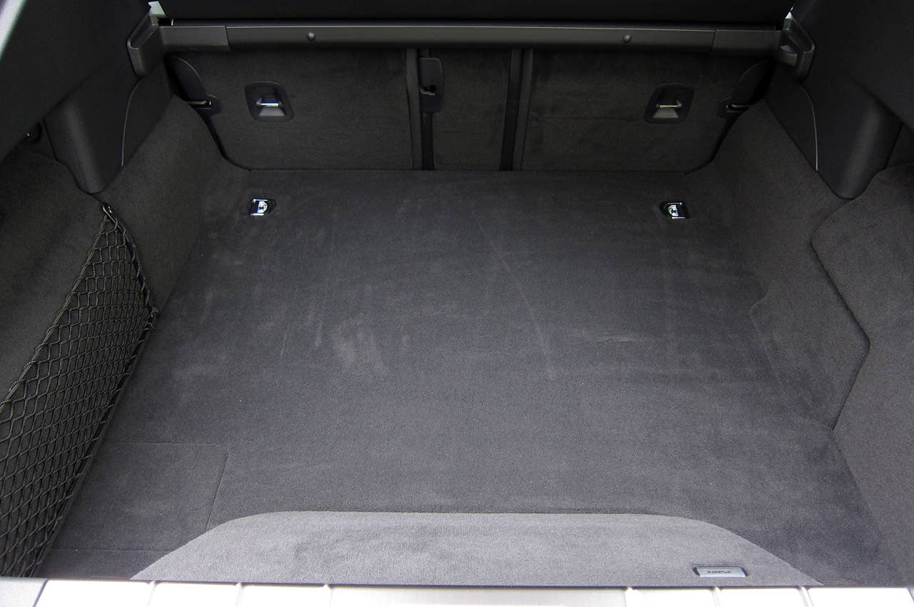 2012 Porsche Panamera S Hybrid rear cargo area