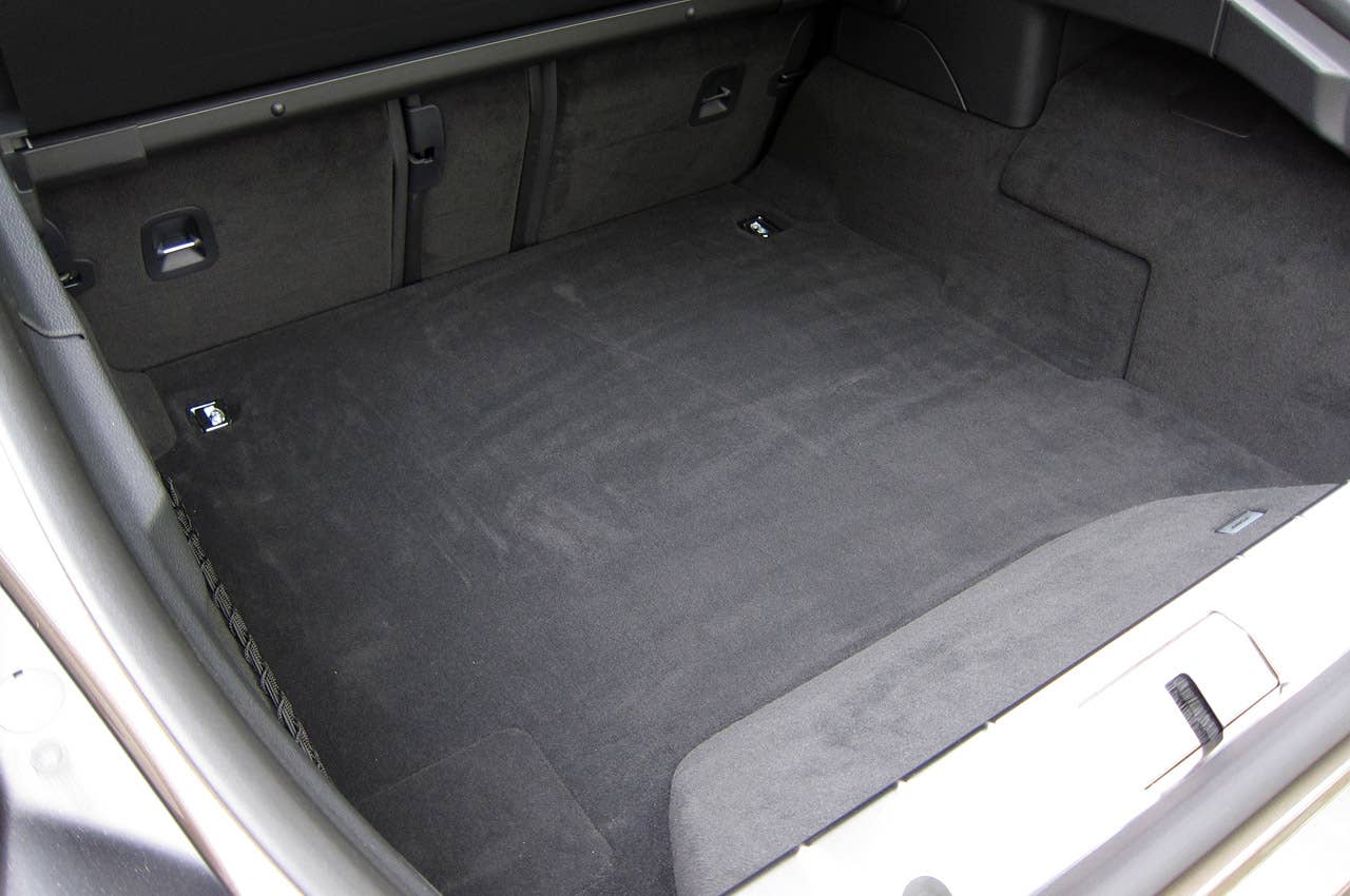 2012 Porsche Panamera S Hybrid rear cargo area