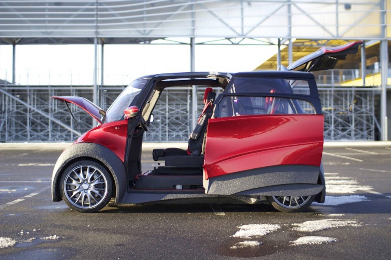QBeak's third electric prototype EV