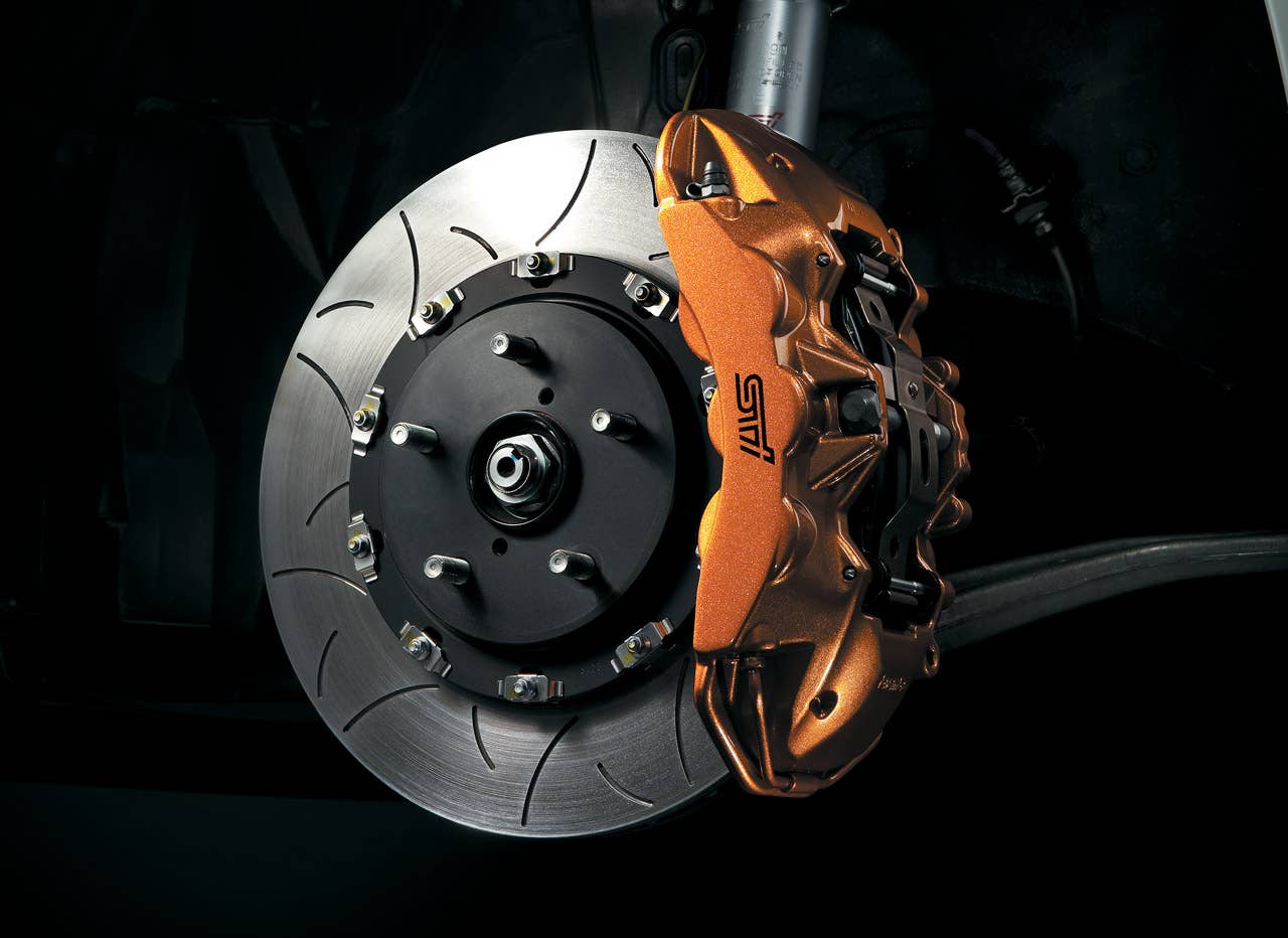 Subaru WRX STI tS Type RA Brembo brakes