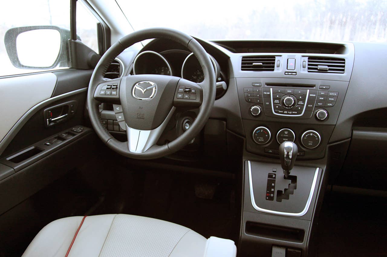 2012 Mazda5 interior