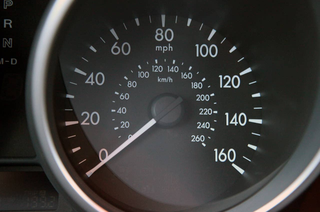 2012 Mazda5 speedometer
