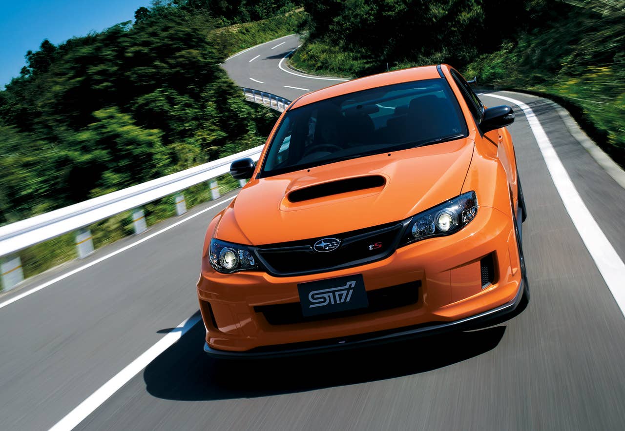 Subaru WRX STI tS Type RA front 3/4