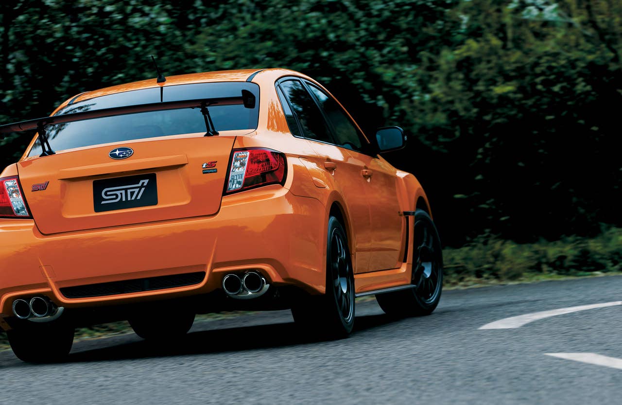 Subaru WRX STI tS Type RA rear 3/4